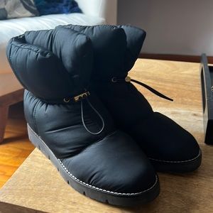J crew puffer snow boots